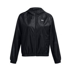 Damska kurtka wodoodporna Under Armour. Białe kurtki damskie Under Armour, xs, bez wzorów, z materiału, z kapturem. Za 347.70 zł.