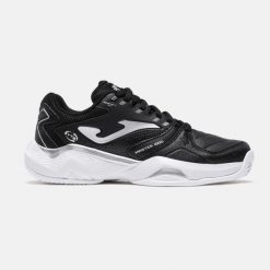 Buty do tenisa damskie, Master 1000 Lady 26 TM10LW. Czarne obuwie sportowe damskie Joma, bez wzorów, z materiału, tenisowe. Za 189.99 zł.