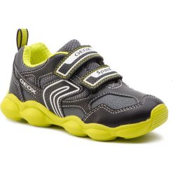 Sneakersy GEOX - J Munfrey B.A J844BA 0BU11 C0802 S Black/Lime. Półbuty chłopięce marki Geox. W wyprzedaży za 199.00 zł.