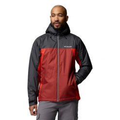 Kurtka sportowa męska Inner Limits Insulated Jacket. Czerwone kurtki sportowe męskie Columbia, l, bez wzorów, z materiału, trekkingowe. Za 699.99 zł.