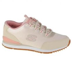 Buty do chodzenia damskie Skechers Sunlite Casual Daze. Czerwone obuwie sportowe damskie Skechers, bez wzorów, z materiału, trekkingowe. Za 309.00 zł.