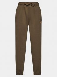 Outhorn Spodnie dresowe OTHAW23TTROF485 Khaki Regular Fit. Brązowe spodnie dresowe damskie Outhorn, xl, bez wzorów, z bawełny. Za 79.99 zł.