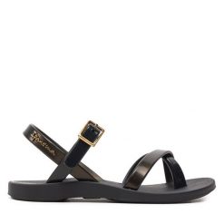 Sandały Ipanema. Czarne sandały dziewczęce Ipanema, bez zapięcia. Za 119.99 zł.