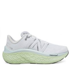 Buty do biegania New Balance. Białe obuwie sportowe damskie New Balance, bez wzorów, do biegania. Za 369.99 zł.