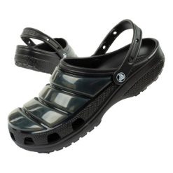 Klapki Crocs Classic Clog 206624-001 czarne. Czarne klapki męskie z materiału. Za 236.98 zł.