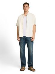 Tom Tailor Denim koszula casual Mężczyźni Comfort Fit Bawełna (100%) beżowy, L. Brązowe koszule męskie Tom Tailor Denim, l, bez wzorów, z bawełny, casualowe, bez kołnierzyka, bez ramiączek. Za 199.95 zł.