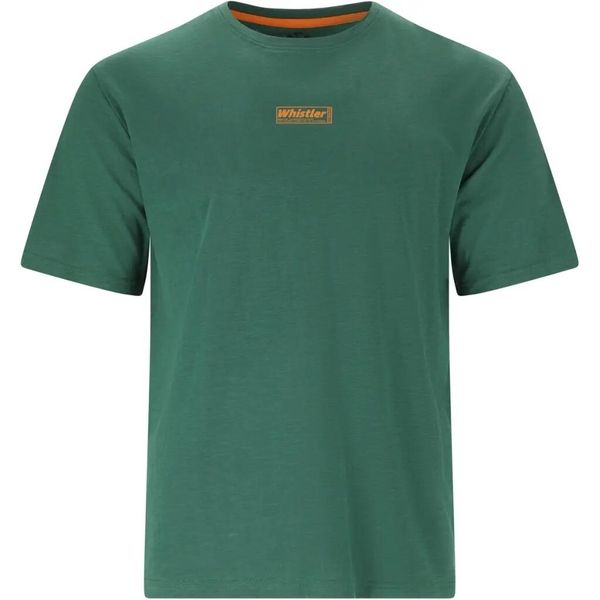T-shirt Whistler Kunta. Zielone t-shirty męskie Whistler, l, bez wzorów, z bawełny, casualowe, bez kołnierzyka. Za 164.00 zł.