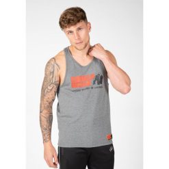 Tank top fitness męski Gorilla Wear Classic Tank Top. Szare t-shirty męskie GORILLA WEAR, m, bez wzorów, bez kołnierzyka. Za 149.00 zł.