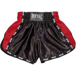 Szorty Metal Boxe Thai/Kick Extrem. Czarne krótkie spodenki sportowe męskie METAL BOXE, bez wzorów, na fitness i siłownię. Za 149.50 zł.