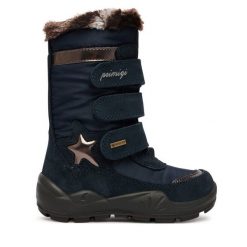 Śniegowce Primigi. Niebieskie śniegowce dziewczęce Primigi, z gore-texu, bez zapięcia. Za 439.99 zł.