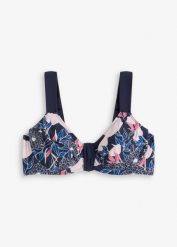 Biustonosz bikini minimizer. Niebieskie bikini damskie bonprix, bez wzorów. Za 37.99 zł.