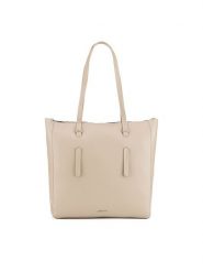 JENNY Torebka JNY-S-001-07 Beżowy. Brązowe torebki do ręki damskie Jenny, bez wzorów, z tworzywa sztucznego, bez dodatków. Za 149.99 zł.