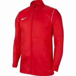 Kurtka uniwersalna chłopięca Nike JR Park 20 Repel. Czerwone kurtki i płaszcze dla chłopców Nike, bez wzorów, z materiału, klasyczne, bez kaptura. Za 165.45 zł.