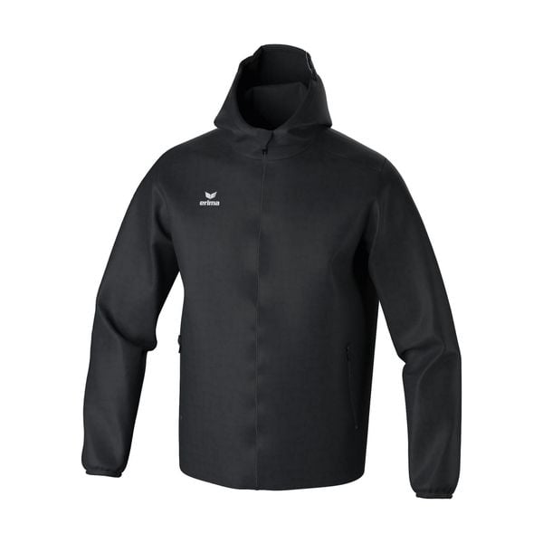 Kurtka wodoodporna Erima Liga Star. Czarne kurtki męskie Erima, m, bez wzorów, retro, bez kaptura. Za 162.50 zł.
