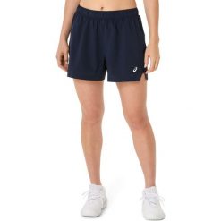 Damskie szorty 2 w 1 Asics Court. Białe szorty sportowe damskie Asics, l, bez wzorów, z materiału, eleganckie, na fitness i siłownię. Za 217.50 zł.