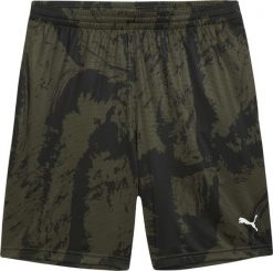 Puma Spodenki męskie Puma Train All Day AOP zielone 525731 80 XL. Zielone krótkie spodenki sportowe męskie Puma, m, bez wzorów. Za 164.88 zł.