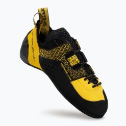 Buty wspinaczkowe męskie La Sportiva Katana Laces. Żółte buty sportowe męskie La Sportiva, bez zapięcia, wspinaczkowe. Za 719.99 zł.