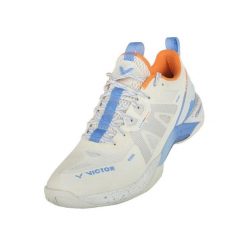 Buty do badmintona VICTOR S82IIINitroLite L. Brązowe obuwie sportowe damskie Victor, bez wzorów, z materiału, trekkingowe. Za 951.00 zł.