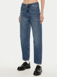 HUGO Jeansy Gilissi 50524883 Niebieski Straight Leg. Niebieskie jeansy damskie Hugo. Za 399.99 zł.