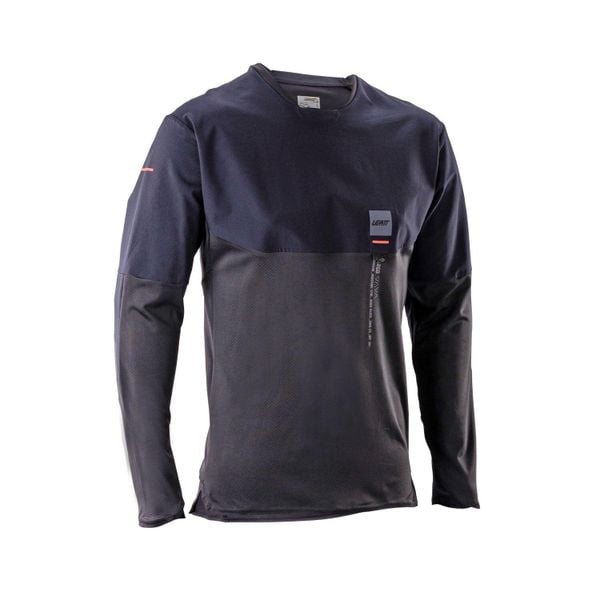 Longsleeve rowerowy męski Leatt MTB Trail 6.0 Cargo. Czarne bluzki z długim rękawem męskie LEATT, l, bez wzorów, z materiału, bez kołnierzyka. Za 419.99 zł.