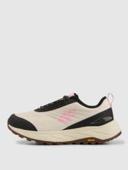 4F Niskie buty trailowe IRONSTEP z membraną damskie - beżowe 41. Brązowe obuwie sportowe damskie 4f, bez wzorów, z materiału, do biegania. Za 449.99 zł.