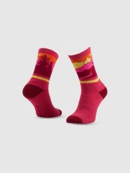 4F Skarpetki trekkingowe z wełną długie damskie - multikolor 39-42. Skarpety damskie 4f, bez wzorów, z wełny. Za 49.99 zł.