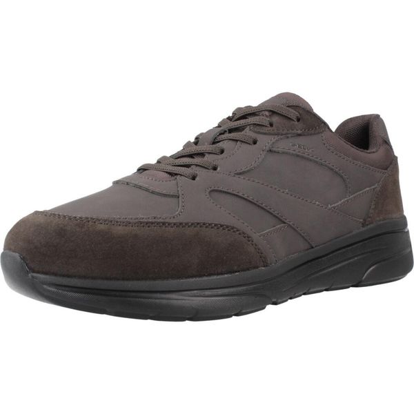 Buty GEOX U KLAIVER Brązowy. Brązowe trekkingi męskie Geox, trekkingowe. Za 322.99 zł.