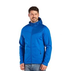 Kurtka Erima Softshell Performance. Niebieskie kurtki sportowe męskie Erima, s, bez wzorów, z materiału, do piłki ręcznej. W wyprzedaży za 201.00 zł.
