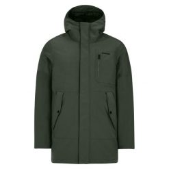 Parka Protest Hemley. Zielone parki męskie Protest, bez wzorów, z puchu, sportowe, bez kaptura. Za 702.00 zł.