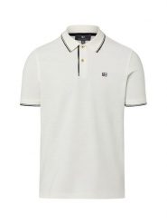 Nils Sundström koszulka polo Mężczyźni Bawełna biały, XXL. Białe koszulki polo męskie Nils Sundström, m, bez wzorów, z bawełny, bez kołnierzyka, bez ramiączek. Za 129.95 zł.