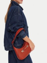 Guess Torebka Mimina HWBG80 15180 Pomarańczowy. Brązowe torebki do ręki damskie Guess, z aplikacjami, ze skóry, bez dodatków. Za 309.99 zł.