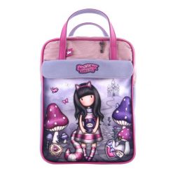 Plecak Gorjuss Cheshire cat Różowy. Czarne torby i plecaki dziecięce safta, z materiału. Za 221.00 zł.