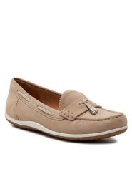 Geox Mokasyny D Vega Moc D35DNA 00022 C6738 Brązowy. Brązowe mokasyny damskie Geox, ze skóry. Za 359.99 zł.