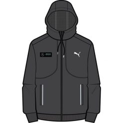 Bluza dresowa męska Puma MAPF1. Białe bluzy męskie Puma, l, bez wzorów, z dresówki, bez kaptura. Za 313.99 zł.