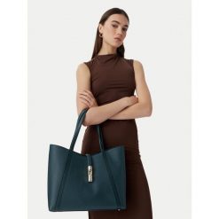 Torebka Furla. Zielone torebki do ręki damskie Furla, bez wzorów, klasyczne, bez dodatków. Za 1,439.00 zł.