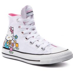 Trampki CONVERSE - Ctas Hi 164629C White/Pink/White. Półbuty damskie marki Converse. Za 329.00 zł.