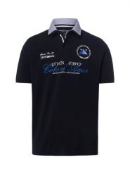 Andrew James koszulka polo Mężczyźni Bawełna niebieski, M. Niebieskie koszulki polo męskie Andrew James, m, bez wzorów, z bawełny, eleganckie, bez ramiączek. Za 149.95 zł.