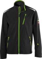 Kurtka meska 24 FORTIS, czarny/limonkowy, rozm. XXL. Czarne kurtki męskie NoName, xxl, bez wzorów, bez kaptura. Za 345.62 zł.