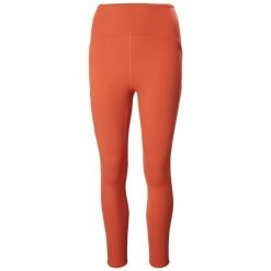 Damskie legginsy Helly Hansen HP. Brązowe legginsy damskie Helly Hansen, bez wzorów, żeglarskie. Za 342.50 zł.