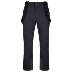 Spodnie narciarskie Kilpi Mimas. Czarne spodnie snowboardowe męskie Kilpi, l, bez wzorów, z materiału, narciarskie. Za 286.00 zł.