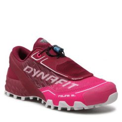 Buty do biegania Dynafit. Czerwone obuwie sportowe damskie Dynafit, bez wzorów, do biegania. Za 649.99 zł.