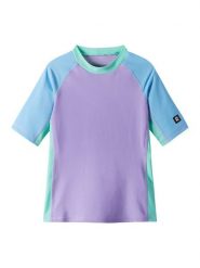 Reima Koszulka do pływania Joonia 5200138E Fioletowy. Fioletowe t-shirty i topy dla dziewczynek Reima, bez wzorów, z syntetyku, bez ramiączek. Za 159.99 zł.
