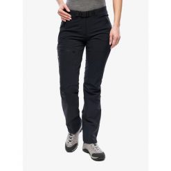 Spodnie softshell damskie Vaude Badile Pants II. Czarne spodnie sportowe damskie Vaude, s, bez wzorów, z softshellu, trekkingowe. Za 517.99 zł.