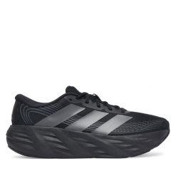 Buty do biegania adidas. Czarne buty sportowe męskie Adidas, bez zapięcia, do biegania. Za 239.99 zł.