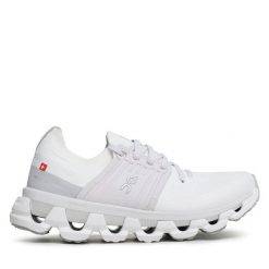 Buty do biegania On. Białe obuwie sportowe damskie On, bez wzorów, do biegania. Za 759.99 zł.