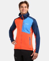 Bluza z kapturem Kilpi Sevelen. Brązowe bluzy męskie Kilpi, m, bez wzorów, z materiału, z kapturem. Za 267.13 zł.