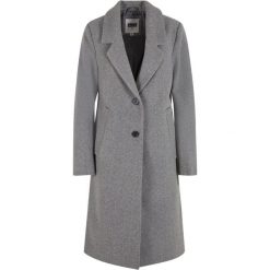 Podstawowy płaszcz damski Urban Classics. Szare płaszcze damskie Urban Classics, m, bez wzorów, z materiału, eleganckie, krótkie, bez kaptura. Za 326.20 zł.