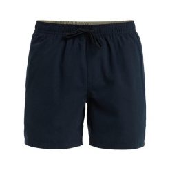 Szorty kąpielowe dla Mężczyzn SPL FINELINE 15" Czarny. Czarne krótkie spodenki sportowe męskie Quiksilver, m, bez wzorów, z materiału. Za 151.35 zł.