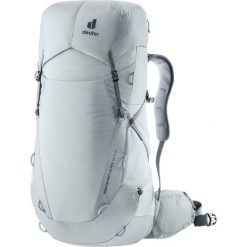 Plecak trekkingowy damski Deuter Aircontact Ultra 45 + 5 SL - tin/shale. Szare plecaki damskie Deuter, bez wzorów, z materiału. Za 1,081.29 zł.