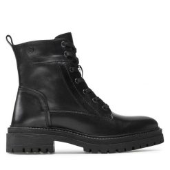 Trapery Geox. Czarne śniegowce i trapery damskie Geox. Za 439.99 zł.